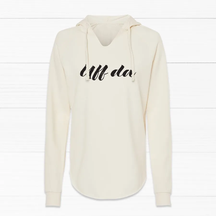 Uff Da Women's V-Neck Hoodie