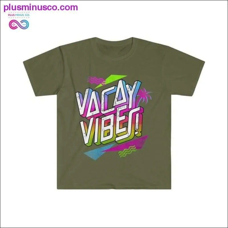 Vacay Vibes Techno Graphic T-shirt