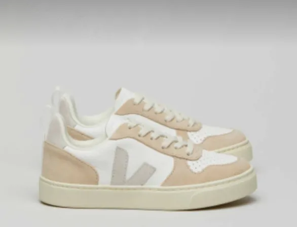 Veja White Natural Almond Lace Sneaker