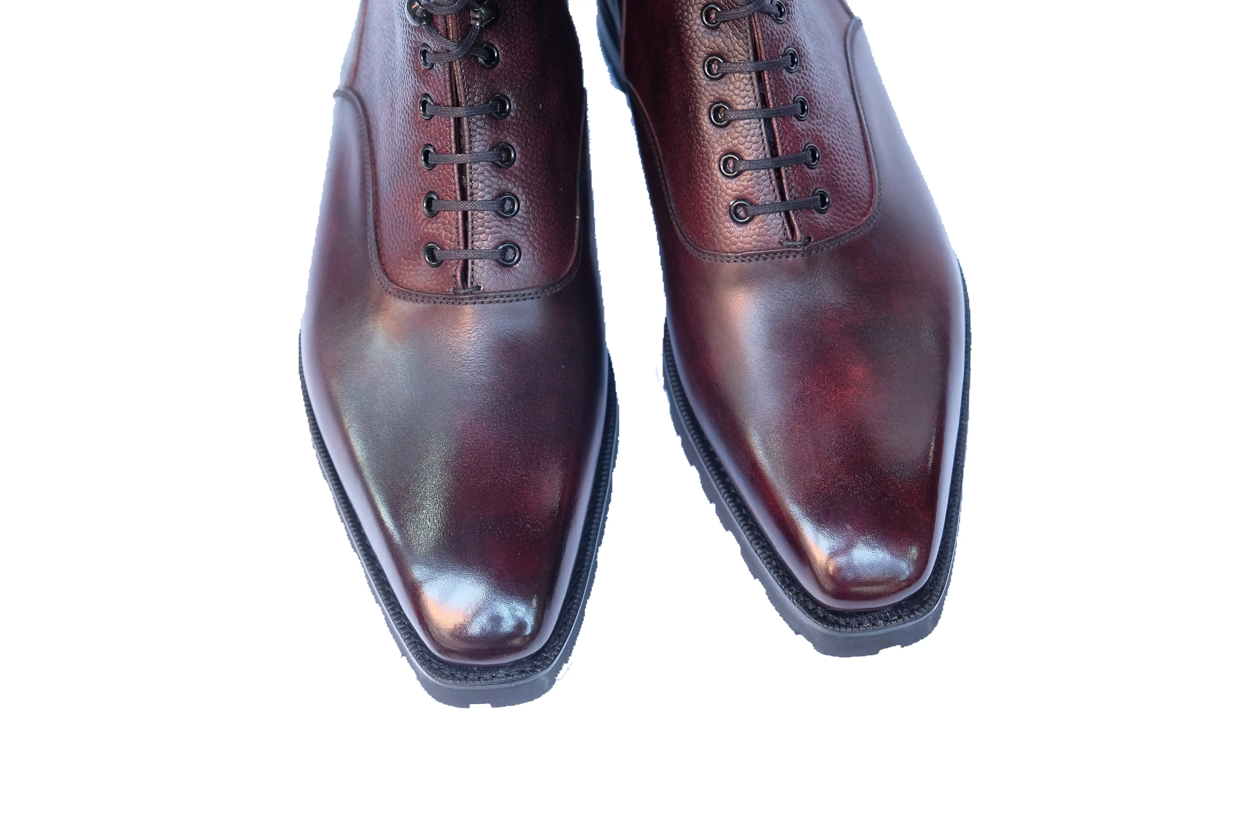 Wedgwood Redux - MTO - Plum Museum Calf / Plum Museum Grain - MGF Last - Double Commando Sole