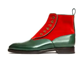 Westlake - MTO - Forest Calf / Red Suede - NGT Last - Single Leather Sole