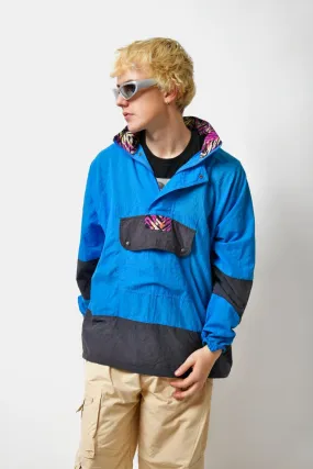 Windbreaker blue retro