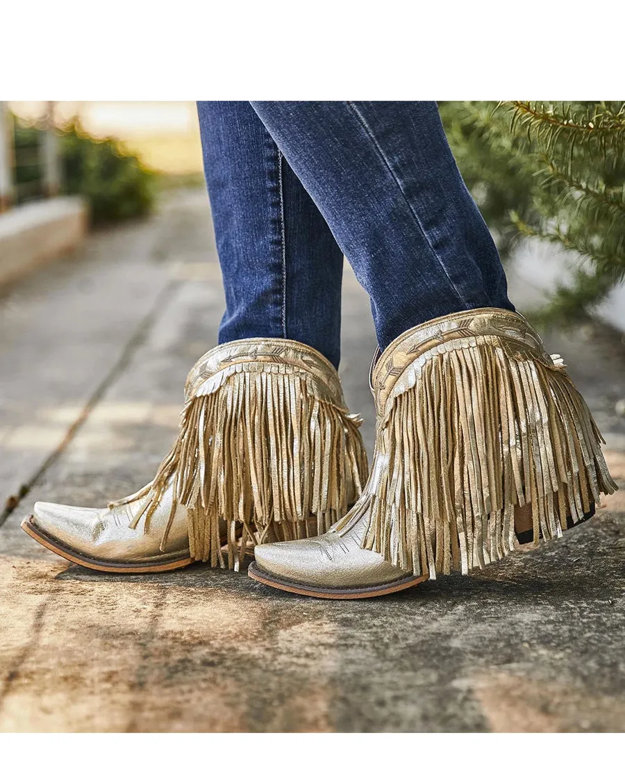 Women's Spitfire Shortie Fringe Boots