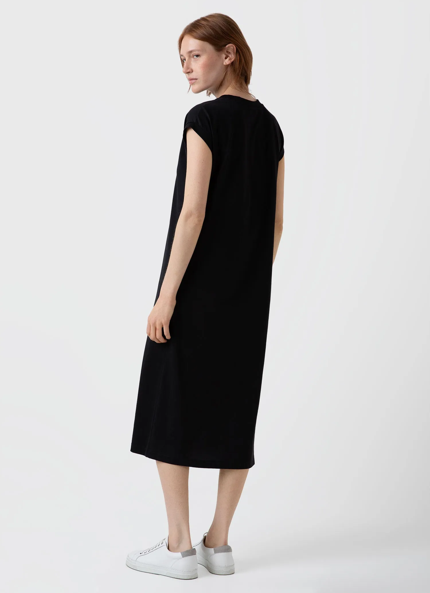 Women's T-shirt Dress in Black