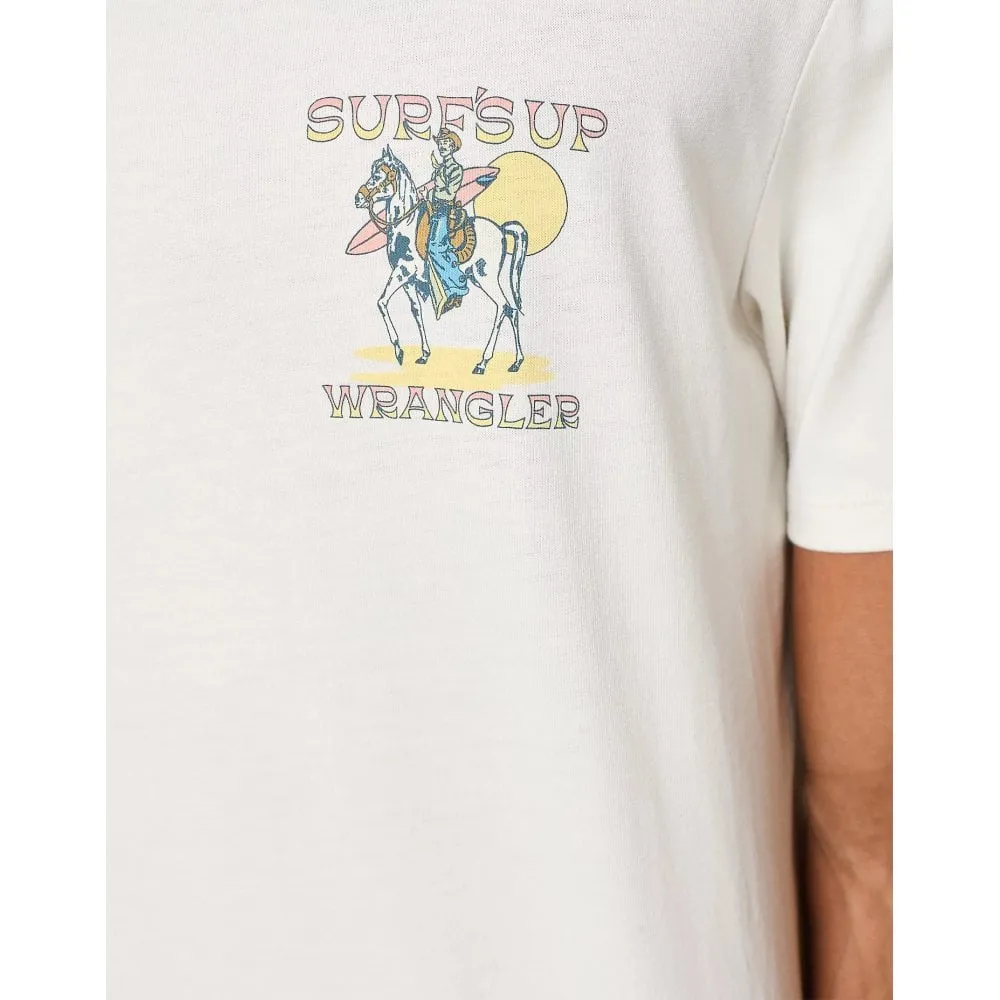 Wrangler Graphic Tee White