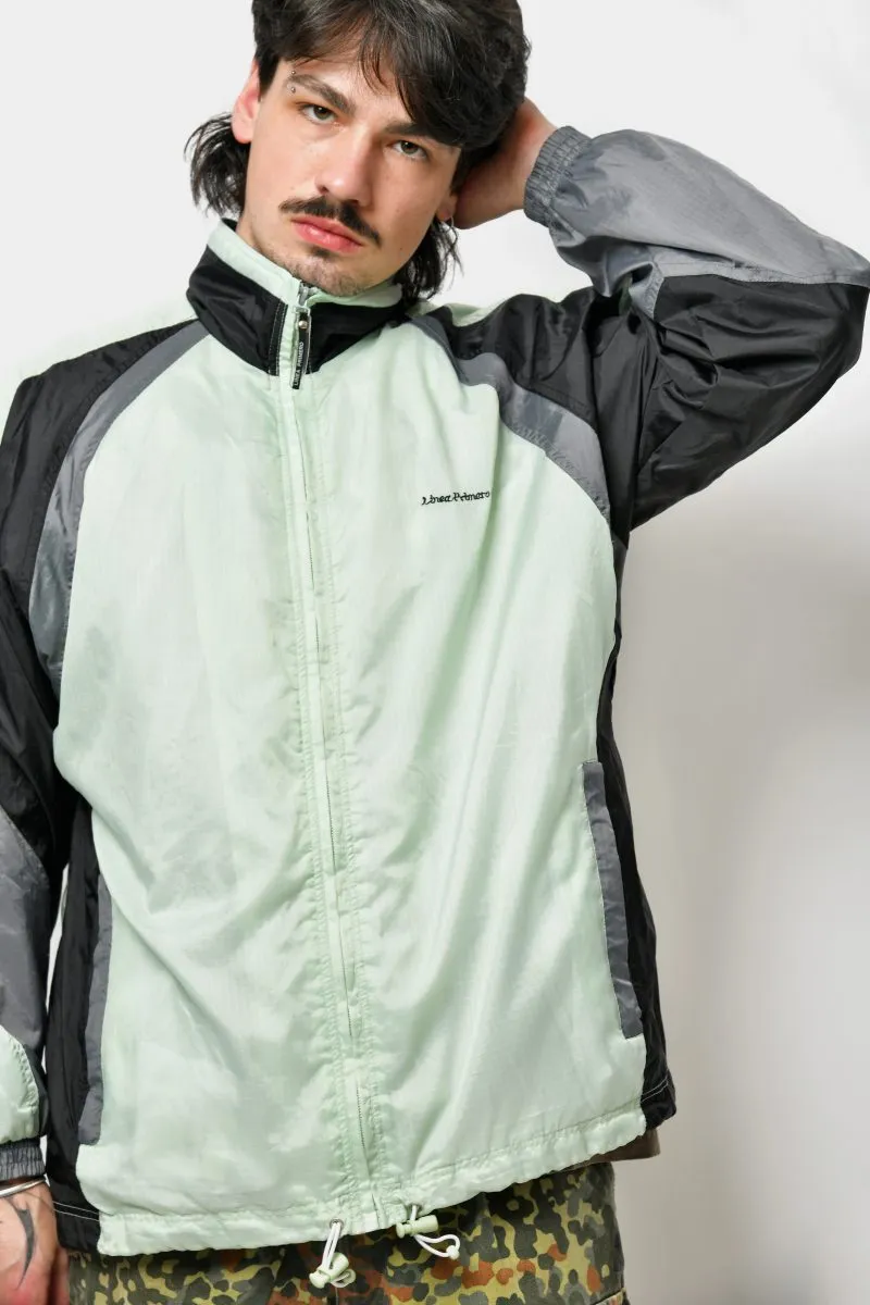 Y2K windbreaker green