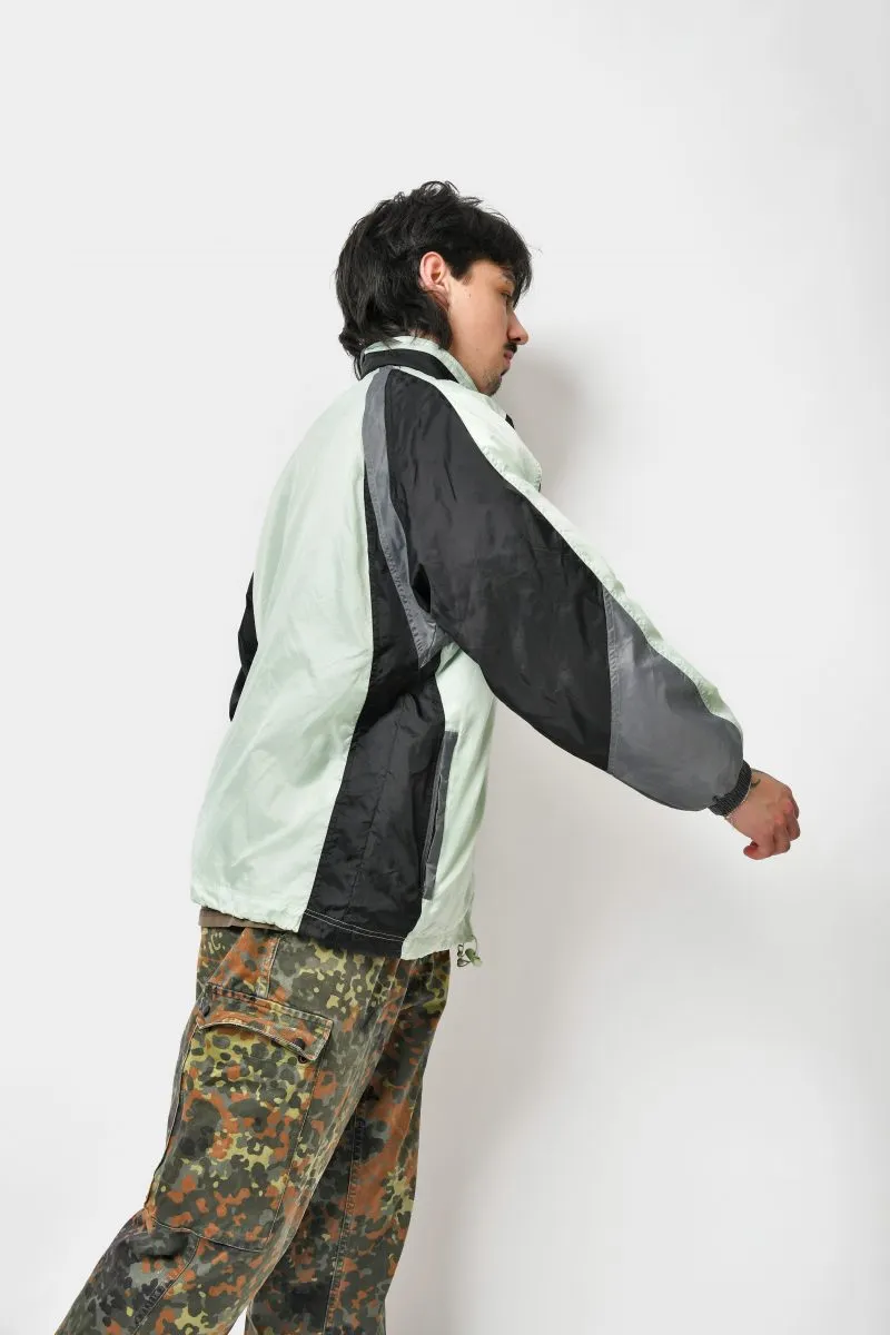 Y2K windbreaker green